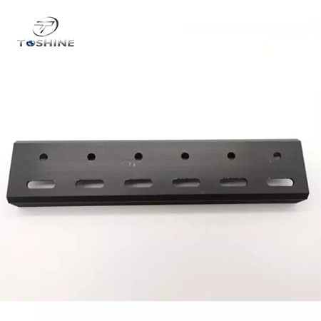 CNC Machining Black Standard Aluminum Profile