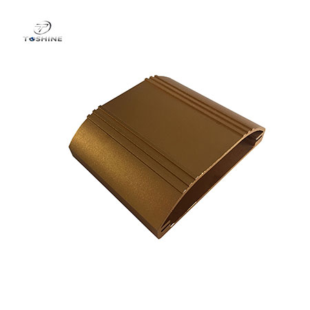 Extruded Aluminum Rail Willow-shaped Profile