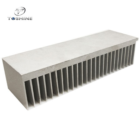 Industry Large Tooth Extrusion Heat Sink Aluminum Profile