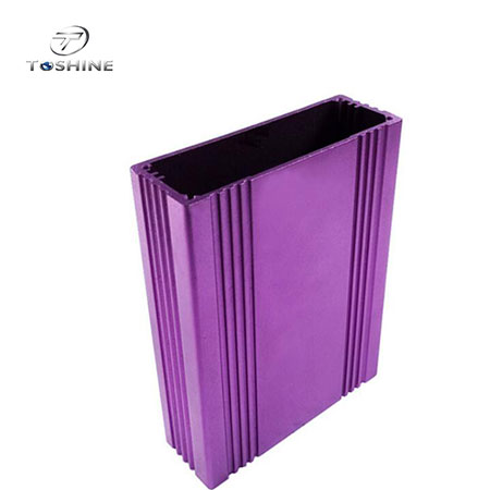 Customized Color Anodized Aluminum Heat Sink Shell