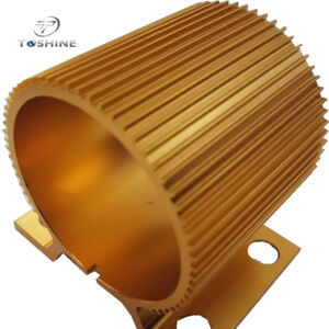 Gold Anodized Heat Sink